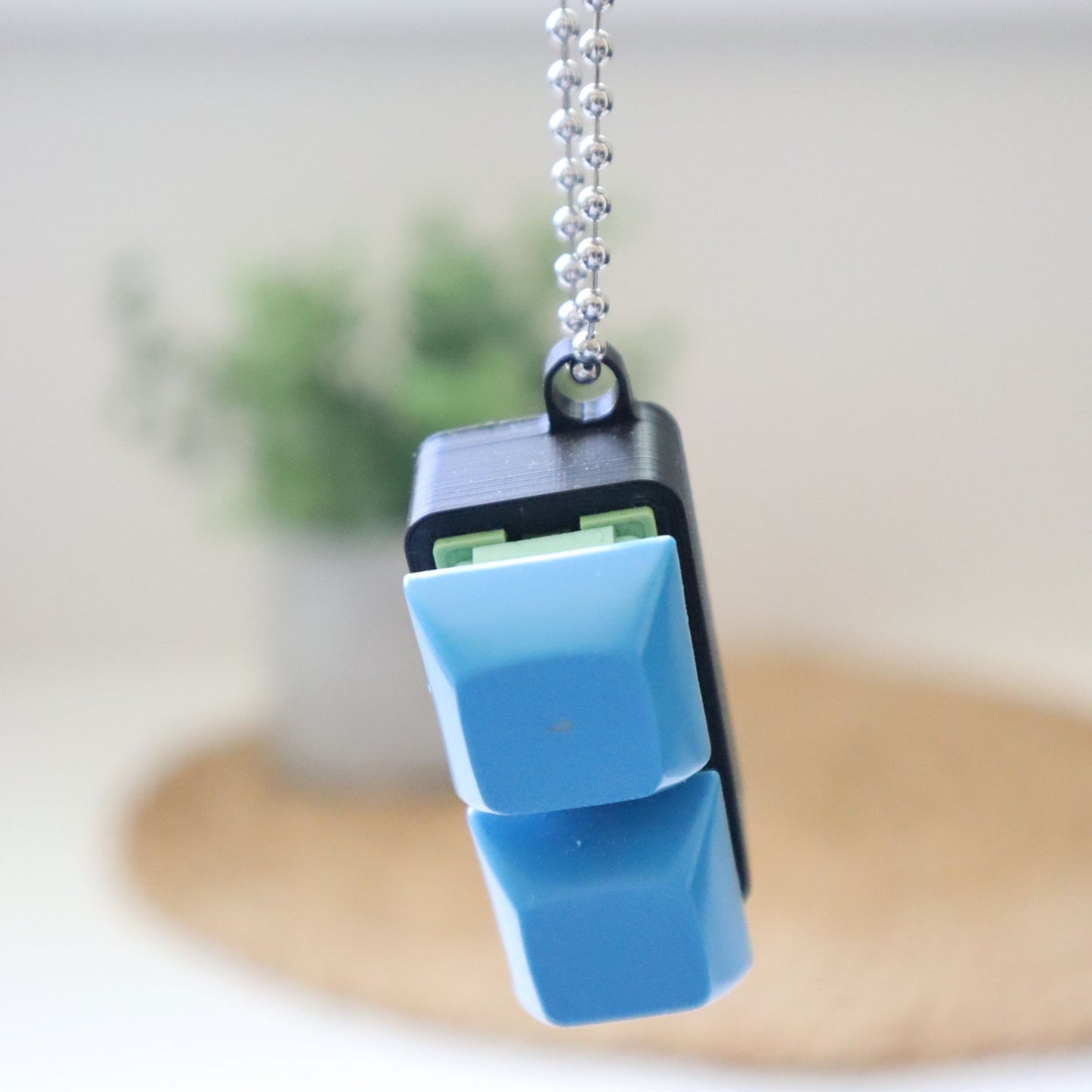 2 Key Fidget Keychain