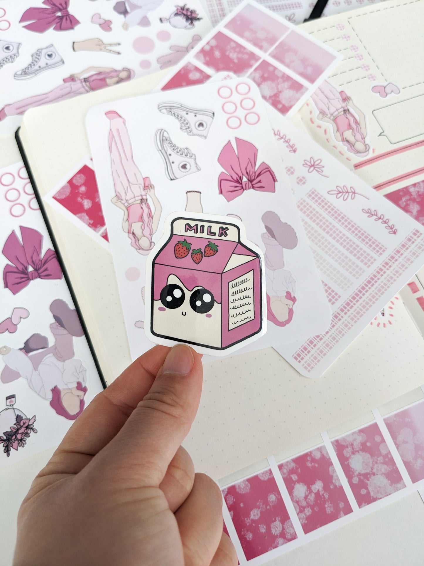 Pink Themed Sticker Pack